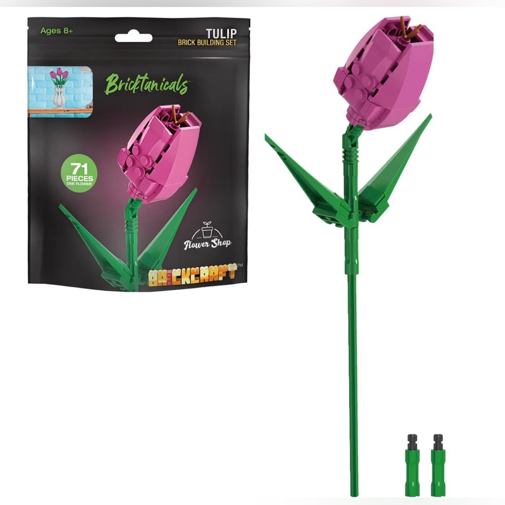 Bricktanicals TULIP Brickcraft Lego Botanicals Flowers 66 pieces New